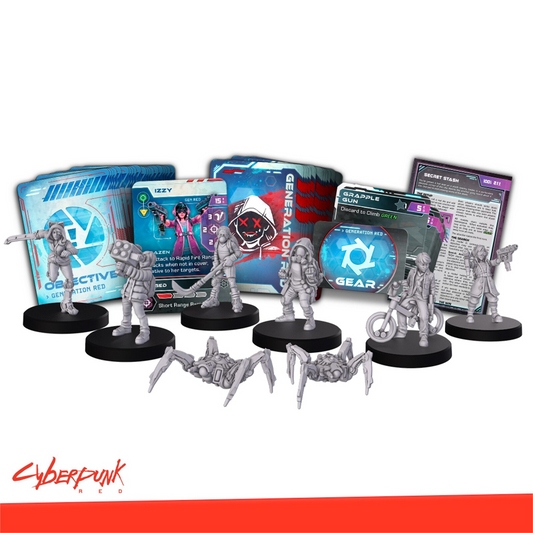 CYBERPUNK RED COMBAT ZONE: GENERATION RED GANG