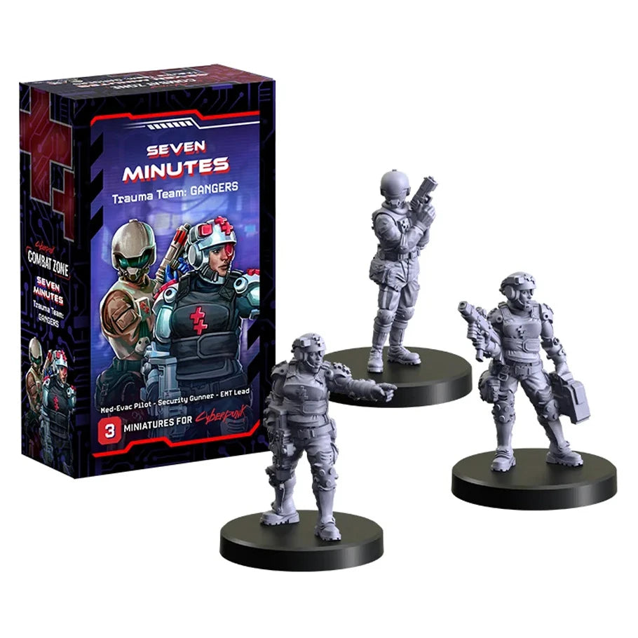 CYBERPUNK: COMBAT ZONE: TRAUMA TEAM GANGERS: SEVEN MINUTES