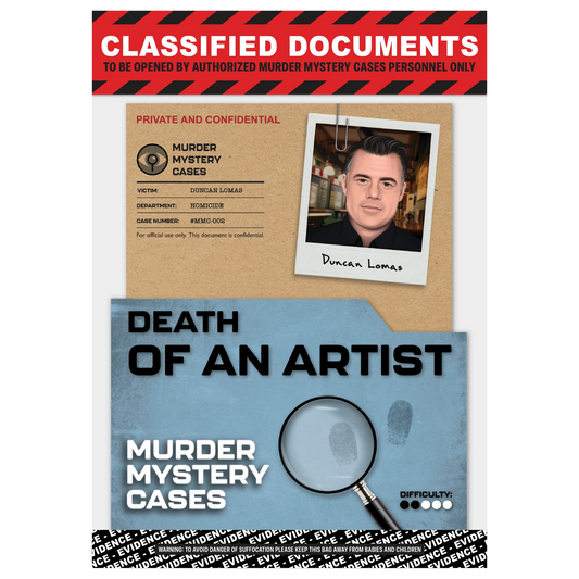 MURDER MYSTERY CASES: DEATH OF AN ARTIST
