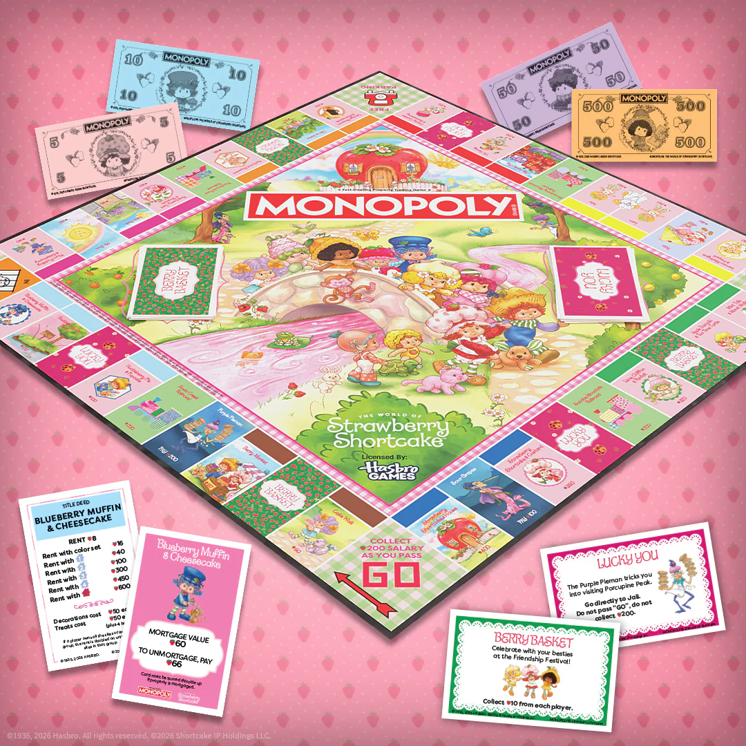 MONOPOLY STRAWBERRY SHORTCAKE