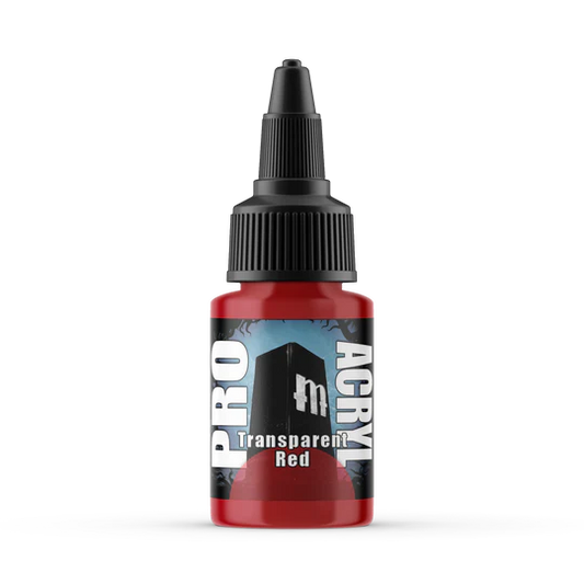 Pro Acryl Transparent Red