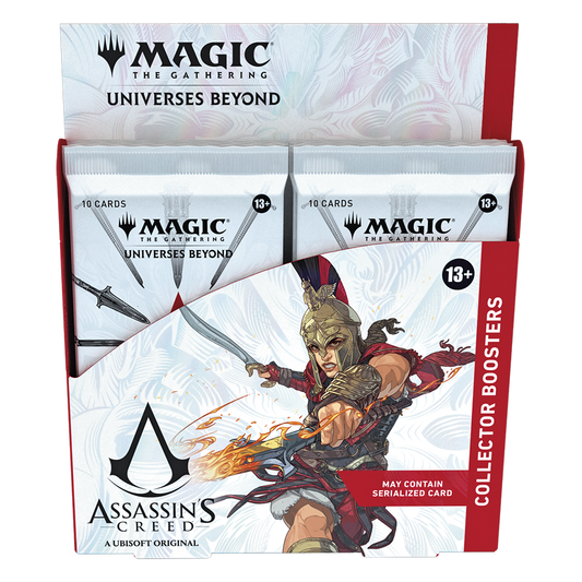 UNIVERSES BEYOND ASSASSIN'S CREED COLLECTOR BOOSTER BOX MAGIC THE GATHERING