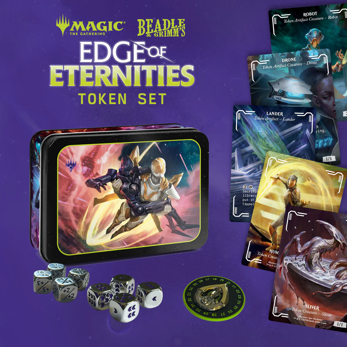 BEADLE & GRIMM EDGE OF ETERNITIES TOKEN SET