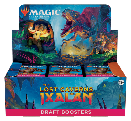 THE LOST CAVERNS OF IXALAN DRAFT BOOSTER BOX