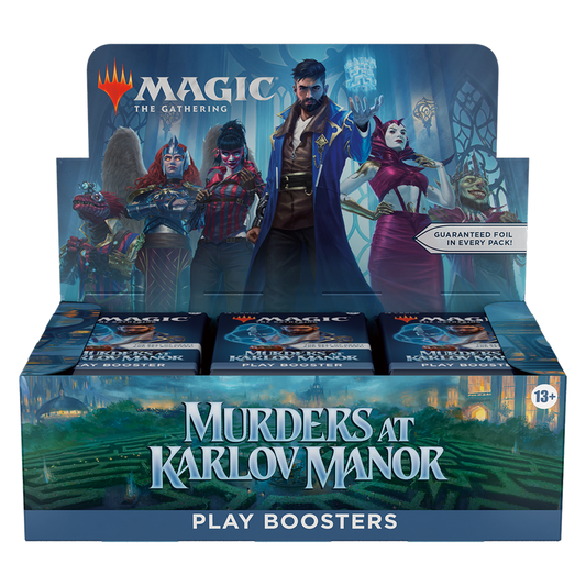 MURDERS AT KARLOV MANOR PLAY BOOSTER BOX