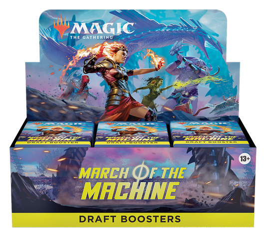 MARCH OF THE MACHINE DRAFT BOOSTER BOX