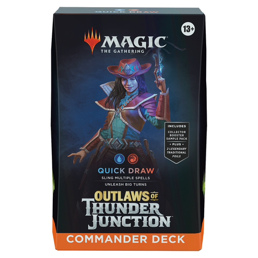 OUTLAWS OF THUNDER JUNCTION QUICK DRAW COMMANDER DECK