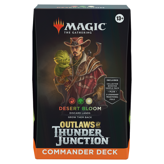 OUTLAWS OF THUNDER JUNCTION DESERT BLOOM COMMANDER DECK