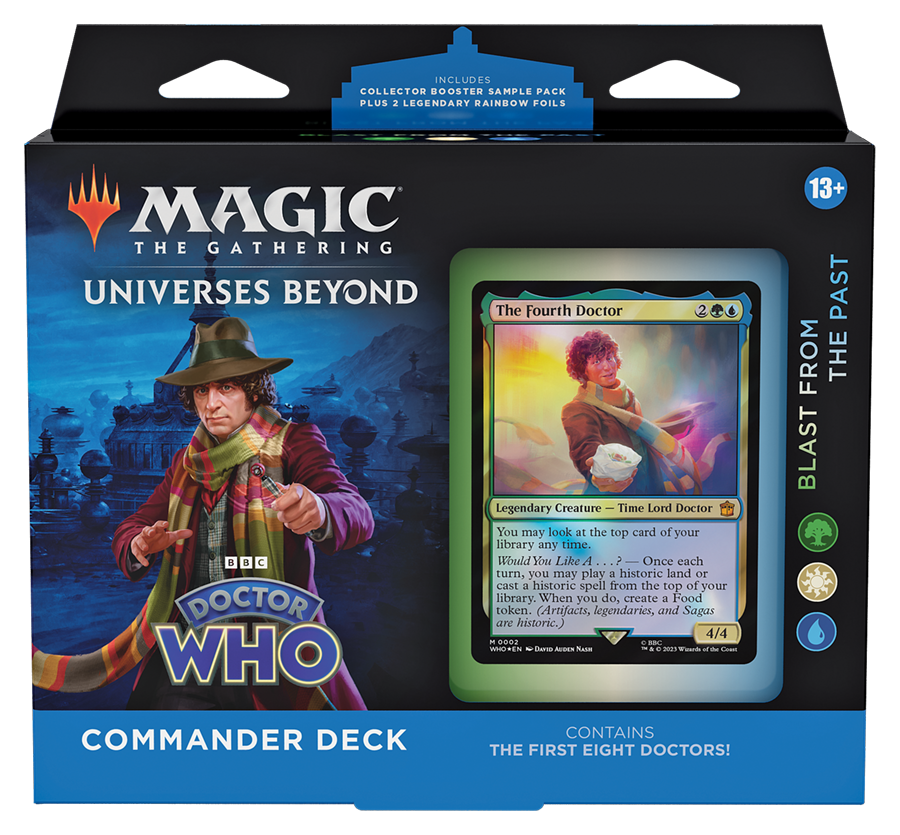 BLAST FROM THE PAST COMMANDER DECK UNIVERSES BEYOND DOCTOR WHO