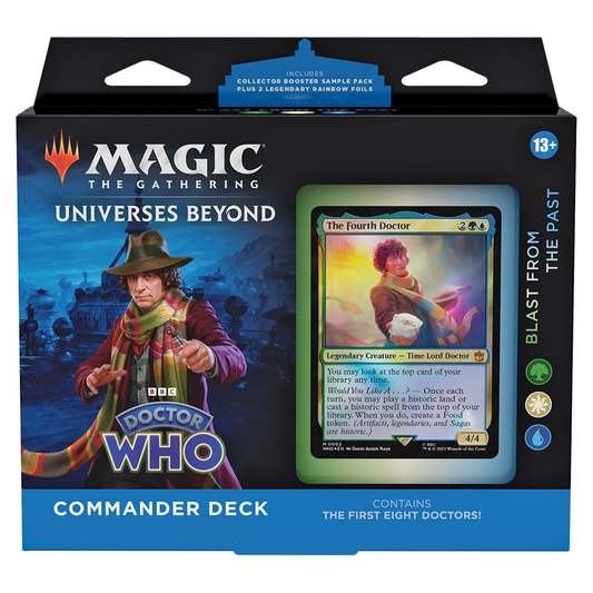 UNIVERSES BEYOND: DOCTOR WHO BLAST FROM THE PAST COMMANDER DECK