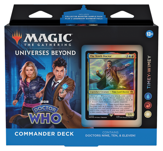 TIMEY-WIMEY COMMANDER DECK UNIVERSES BEYOND DOCTOR WHO