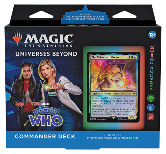 PARADOX POWER COMMANDER DECK UNIVERSES BEYOND DOCTOR WHO