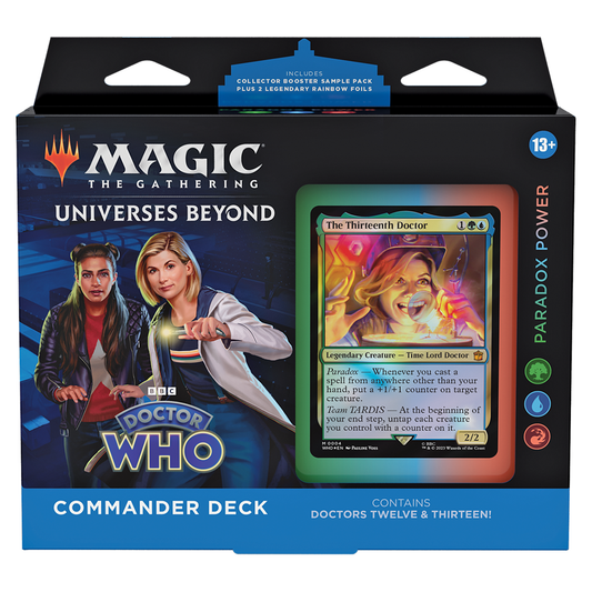 UNIVERSES BEYOND: DOCTOR WHO PARADOX POWER COMMANDER DECK