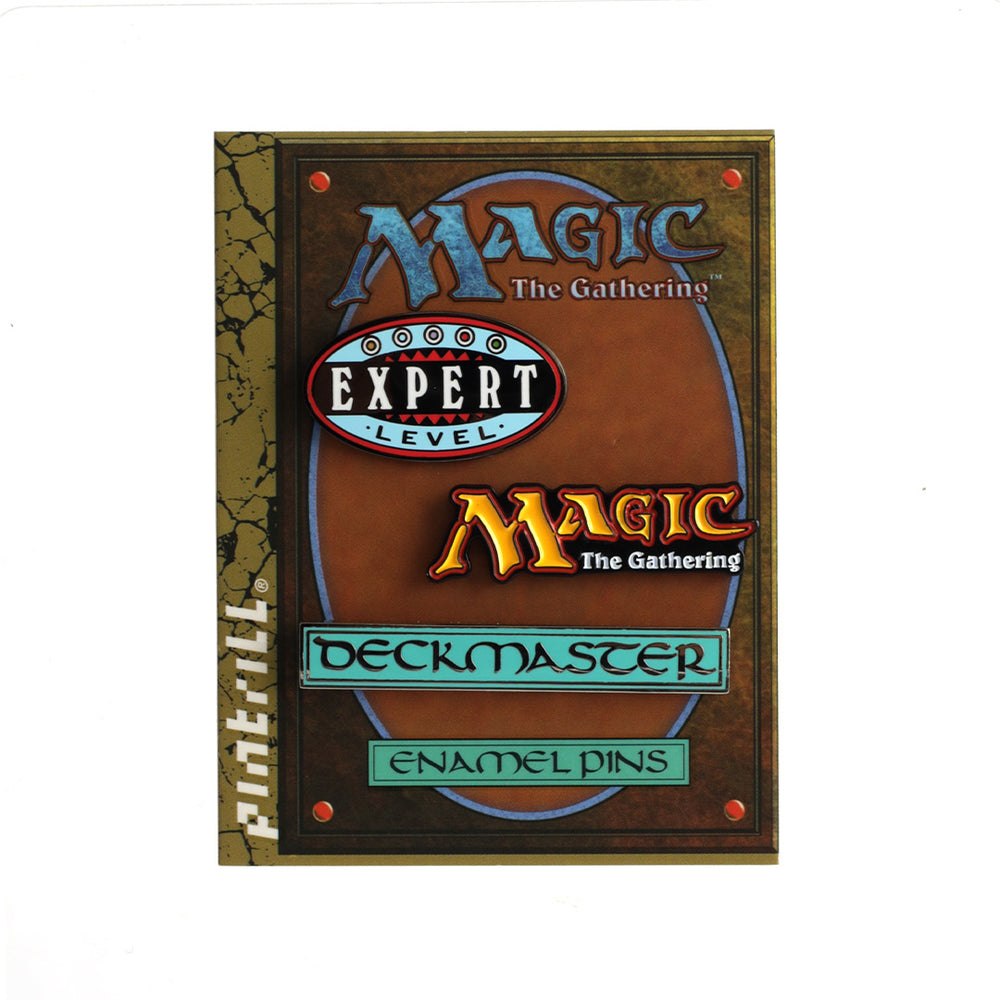 MAGIC THE GATHERING LOGO DECKMASTER PIN SET
