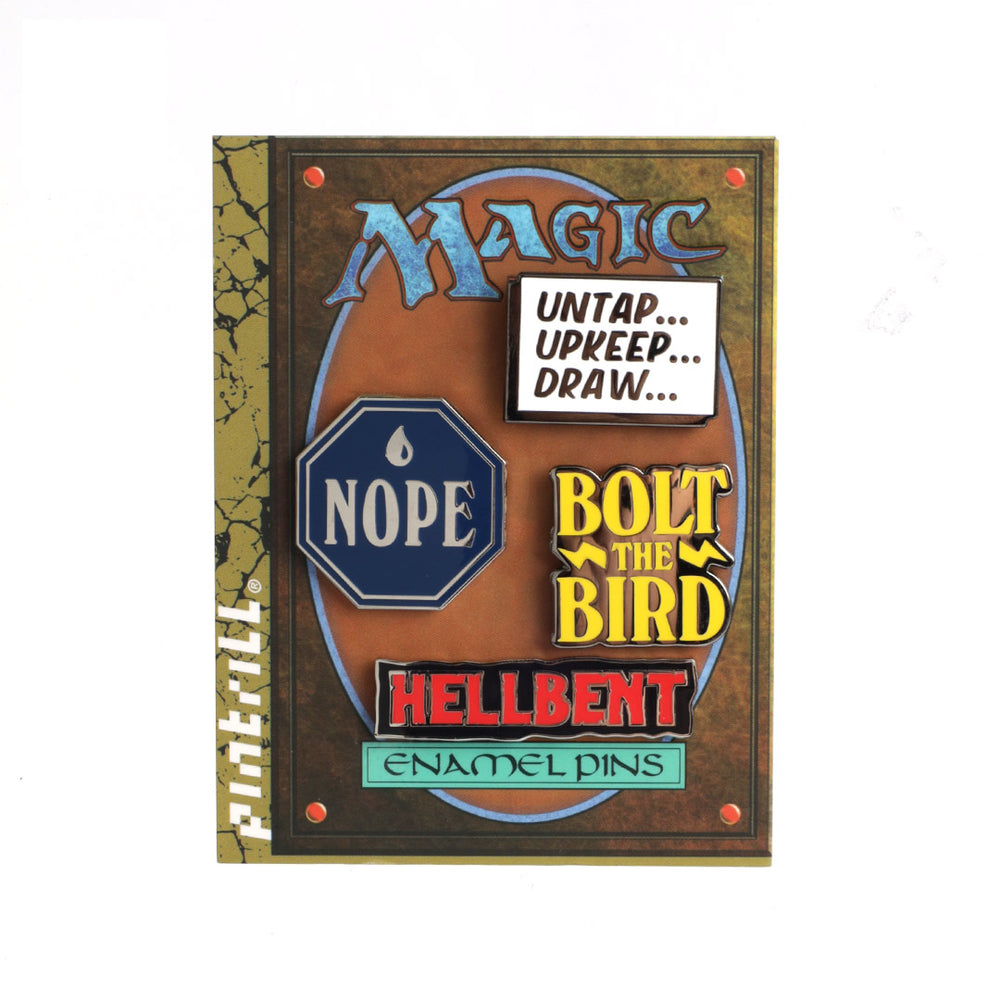 MAGIC THE GATHERING PHRASES PIN SET