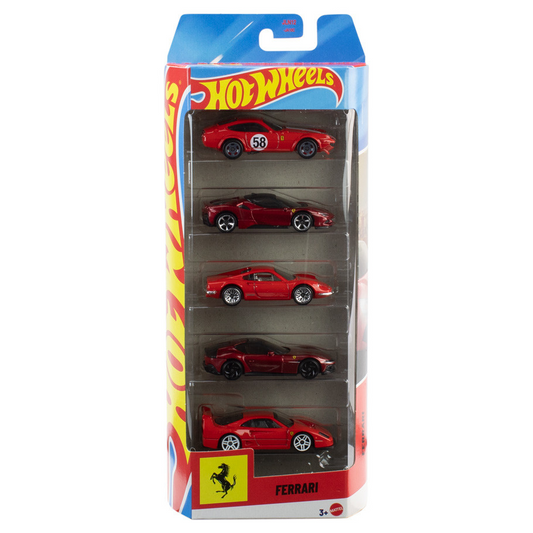 HOT WHEELS FERRARI 5 PACK