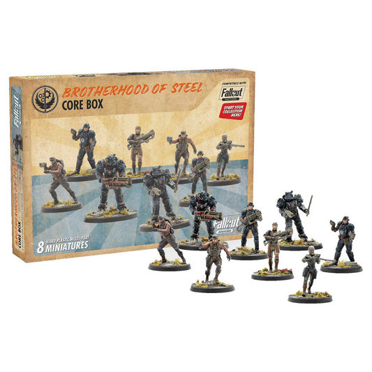 FALLOUT MINIATURES: BROTHERHOOD OF STEEL CORE
