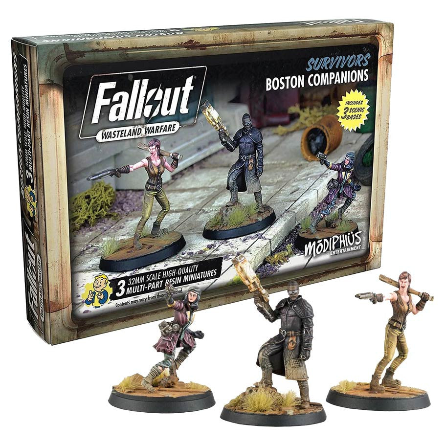 FALLOUT WASTELAND WARFARE: SURVIVORS - BOSTON COMPANIONS