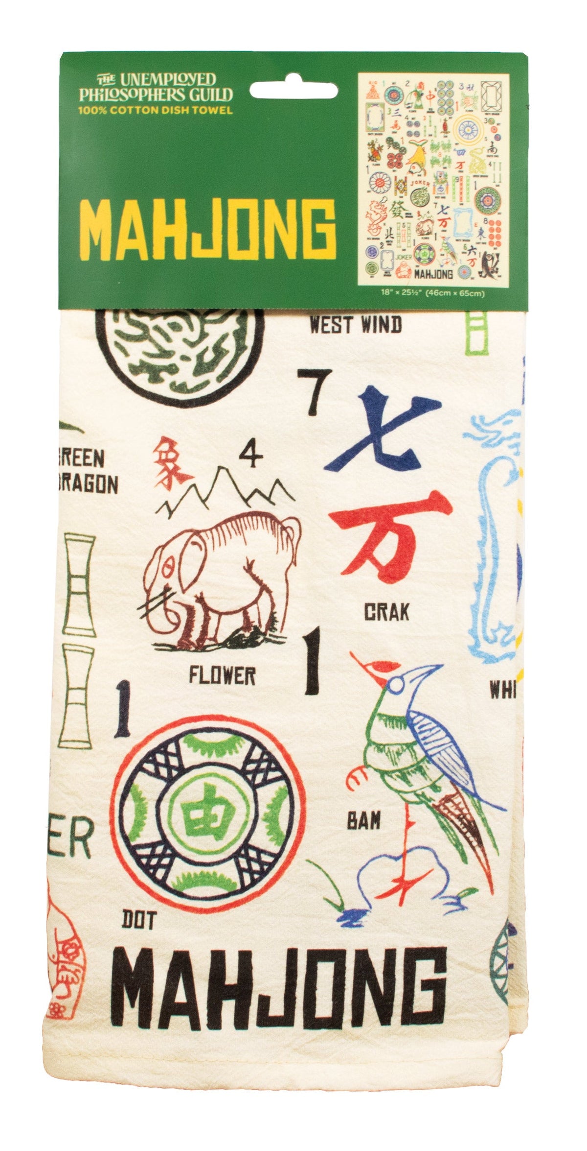 MAHJONG DISH TOWEL