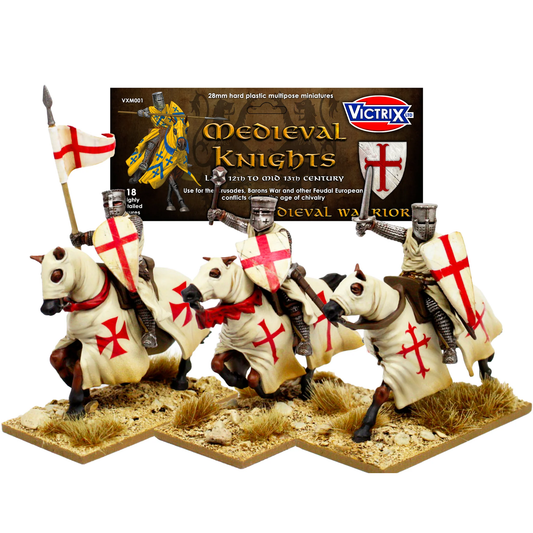 VICTRIX MEDIEVAL KNIGHTS PLASTIC KIT