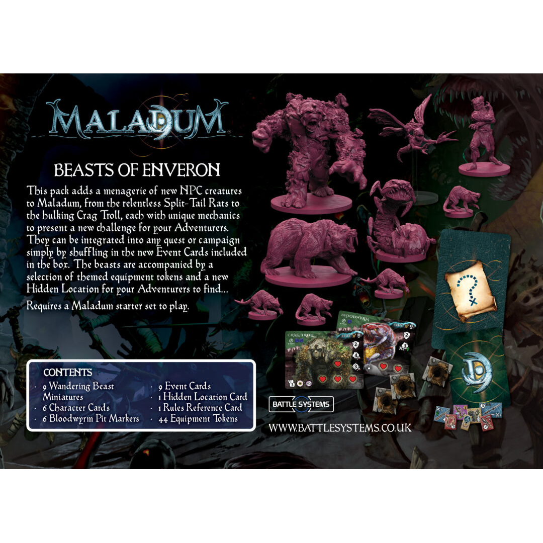 MALADUM BEASTS OF ENVERON EXPANSION