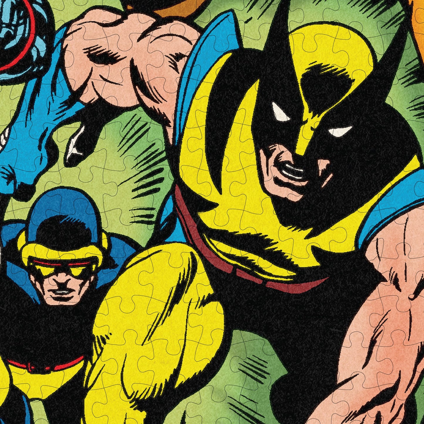 MARVEL X-MEN JIGSAW PUZZLE AND TRIVIA