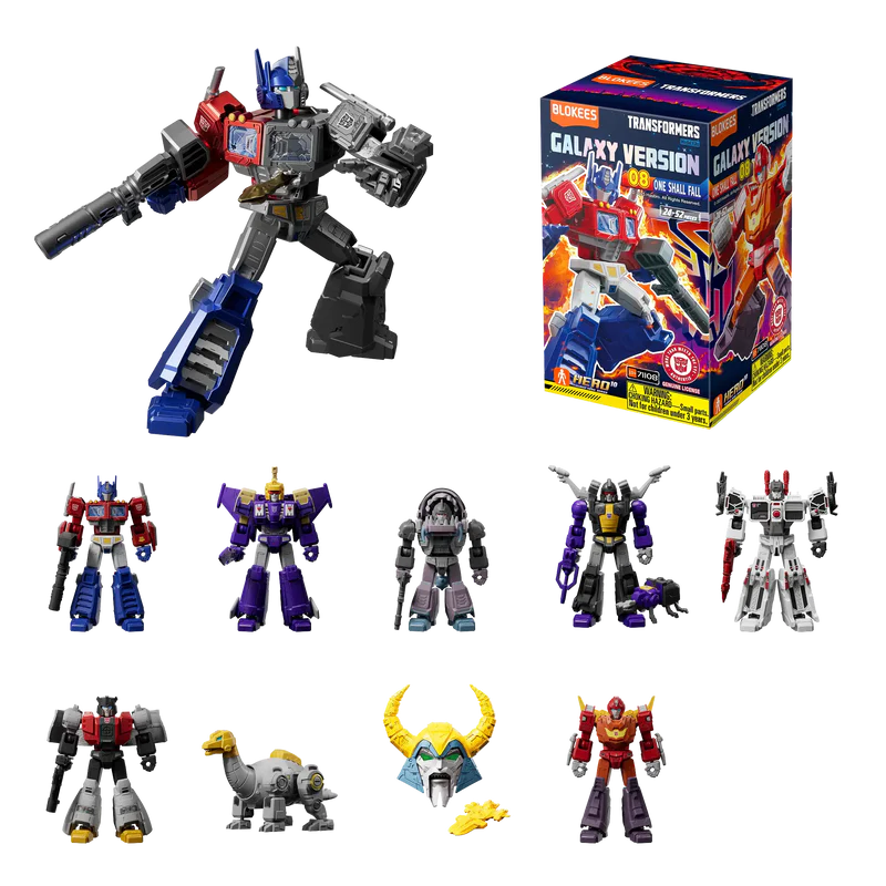 TRANSFORMERS BLOKEES GALAXY VERSION 08 ONE SHALL FALL BLIND BOX