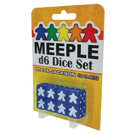 MEEPLE BLUE D6 DICE SET