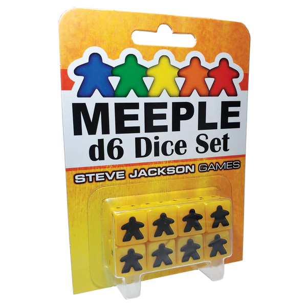 MEEPLE GOLD D6 DICE SET