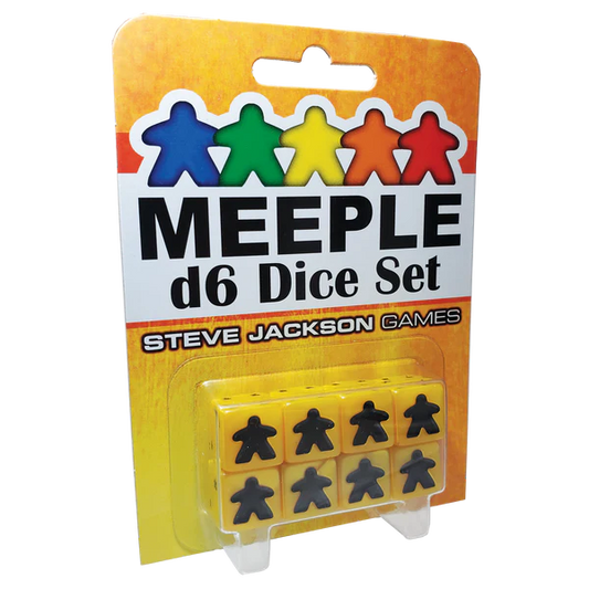 MEEPLE GOLD D6 DICE SET