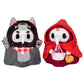 SQUISHABLE MINI RED RIDING HOOD AND WOLF PLAGUE DOCTOR DUO