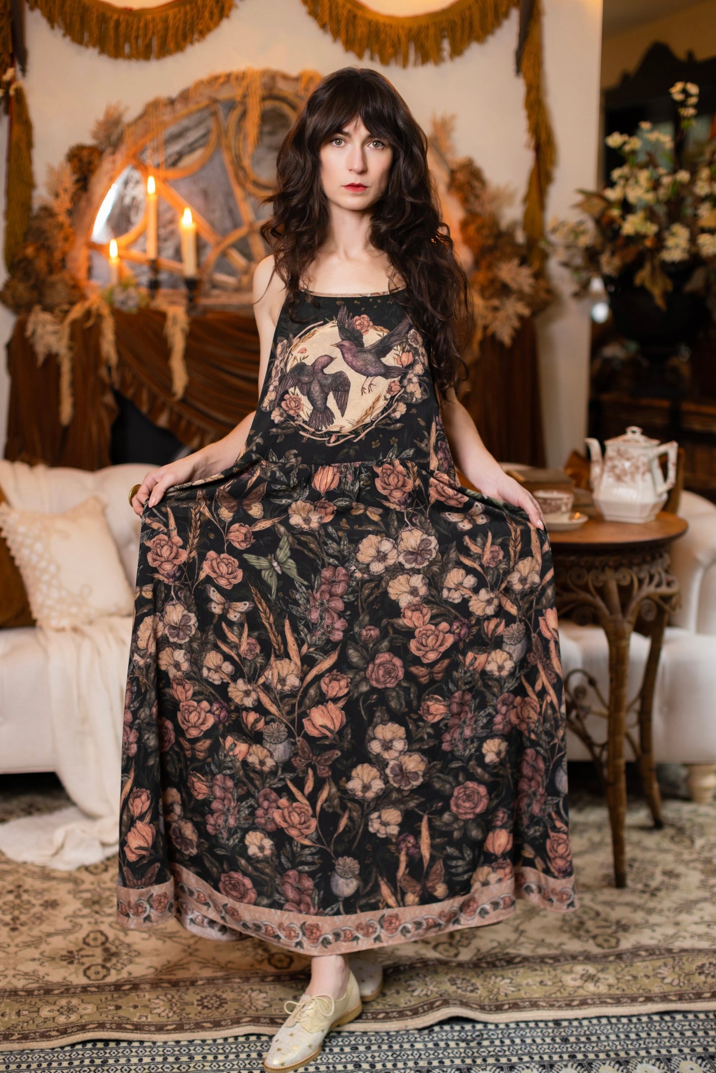 MOMENTO BOHÉME LONG MAXI SLIP DRESS BY MARKET OF STARS