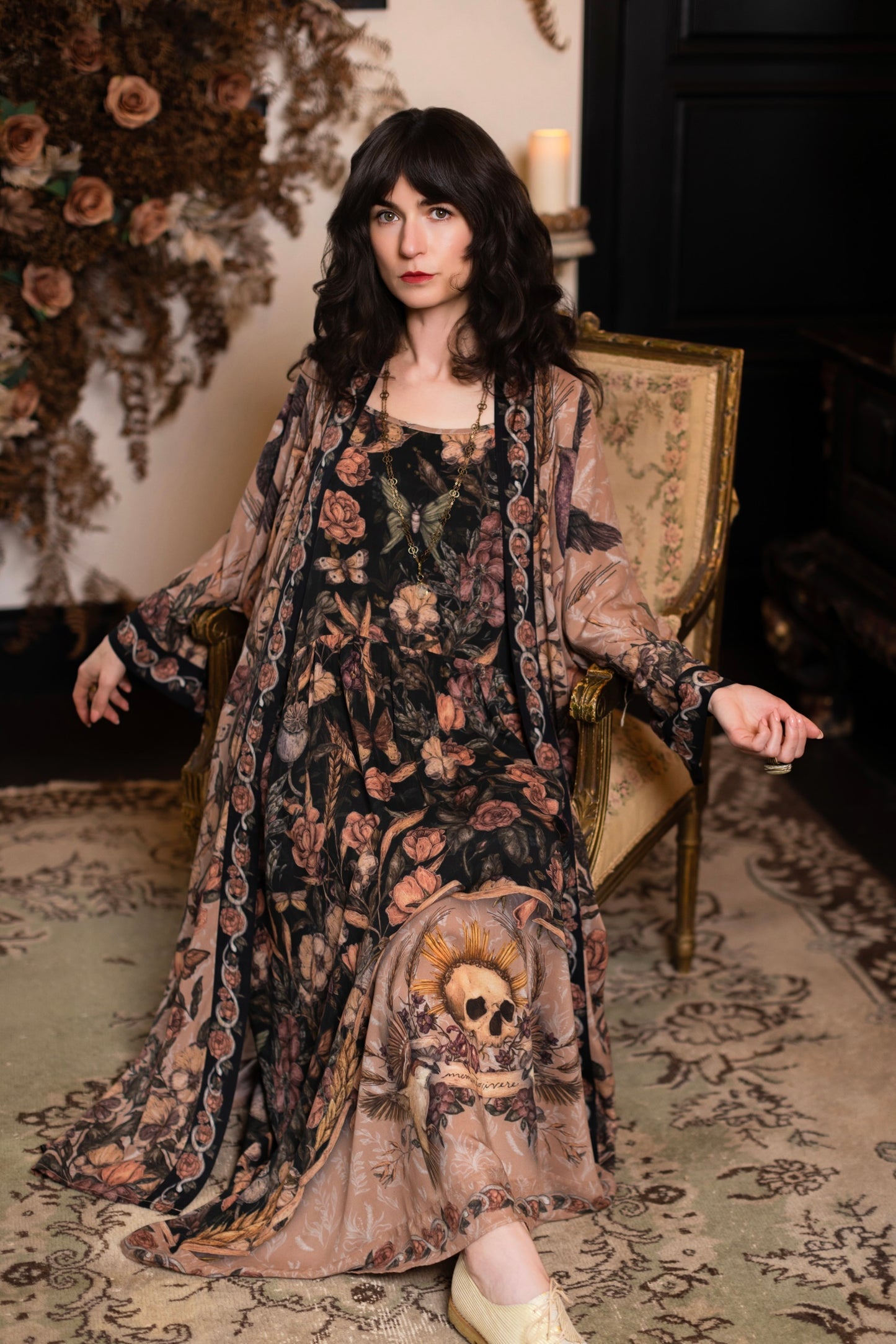 MOMENTO BOHÉME LONG MAXI SLIP DRESS BY MARKET OF STARS