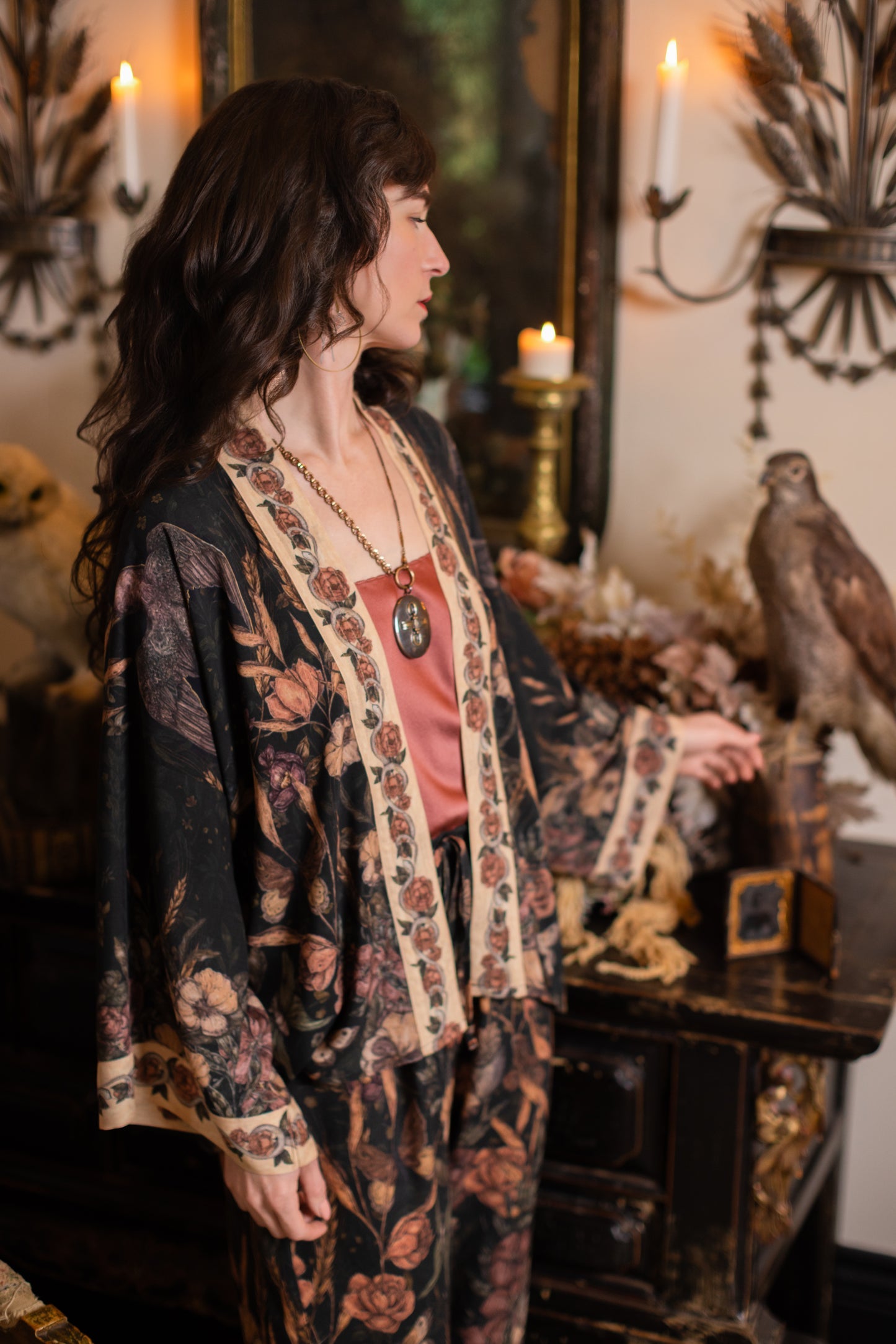 MOMENTO MORI PIXIE DUSTER CROP KIMONO BY MARKET OF STARS