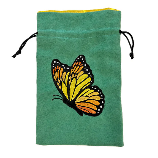 BUTTERFLY (MONARCH) DICE BAG