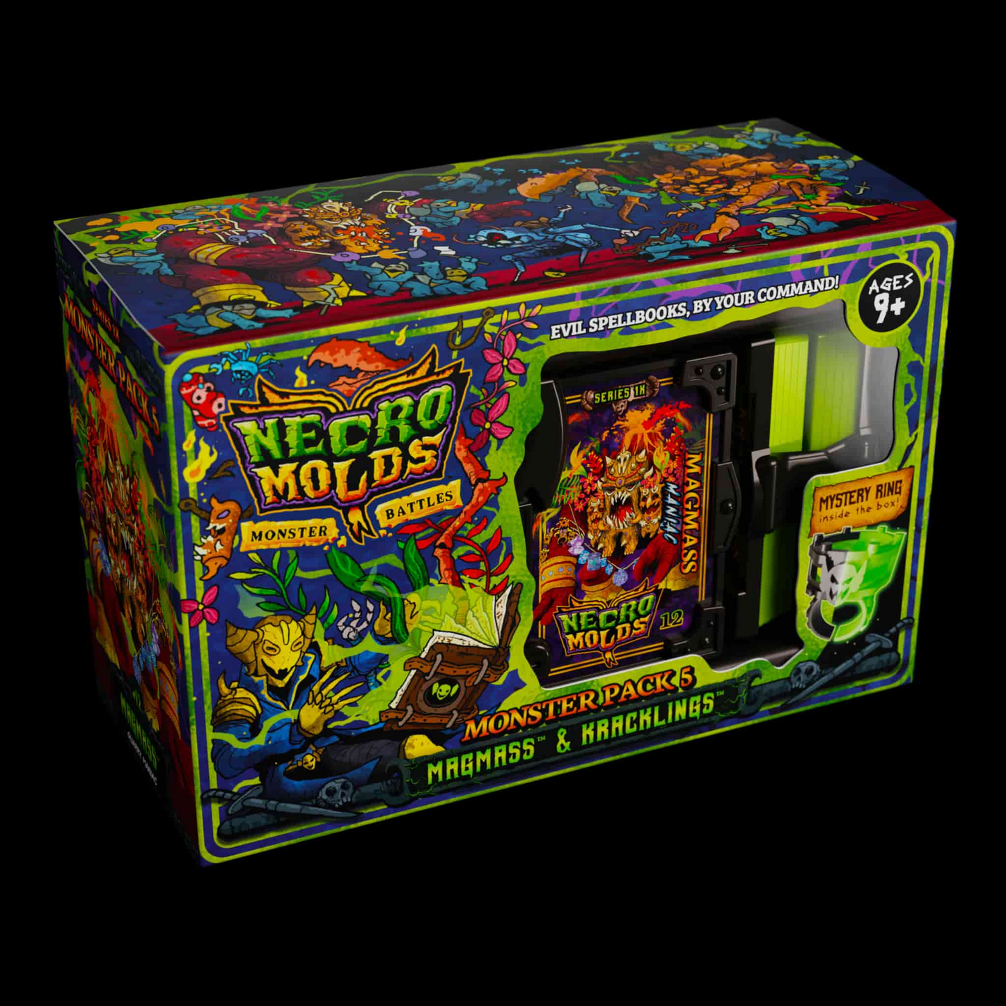 NECROMOLDS MONSTER PACK 5 MAGMASS & KRACKLINGS