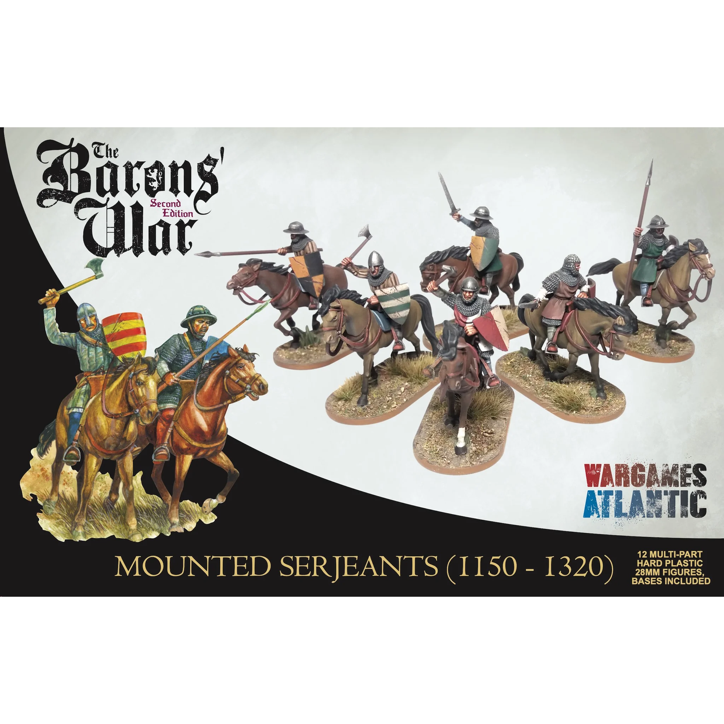 BARON'S WAR 2E MOUNTED SERJEANTS 1150-1320