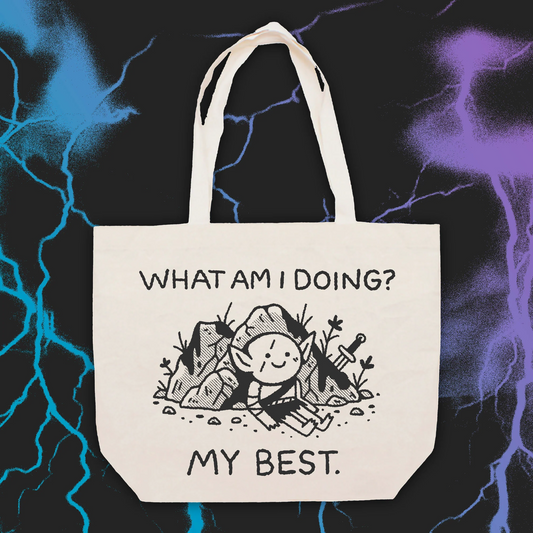 DOING MY BEST TOTE