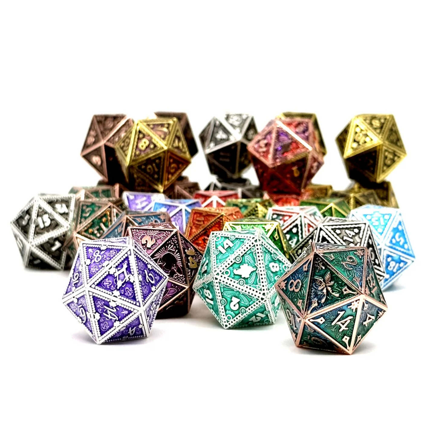 NORSE FOUNDRY FAE MYSTERY METAL D20