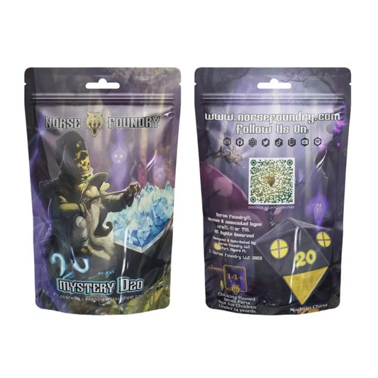 NORSE FOUNDRY FAE MYSTERY METAL D20