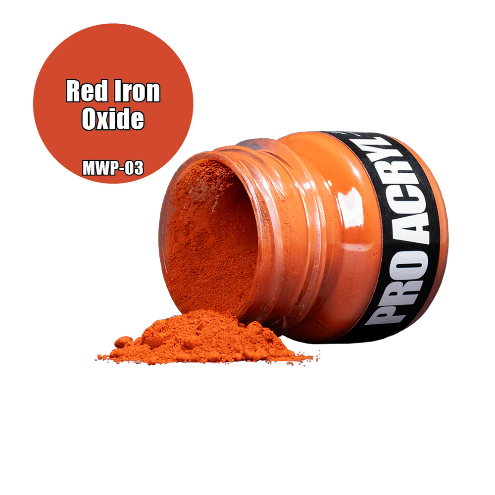 PRO ACRYL WEATHERING PIGMENT RED IRON OXIDE