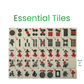 TRADITIONAL MAHJONG TILE SET: ESSENTIAL MAHJONG TILES