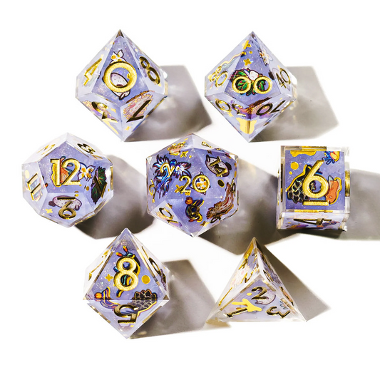 DISPEL SEND ME NUDIS ICONIC 7PC DICE SET