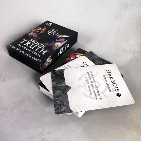 GRIMDARK FUTURE MISSION & SPELL CARDS