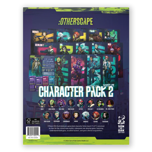 OTHERSCAPE: CHARACTER PACK 2