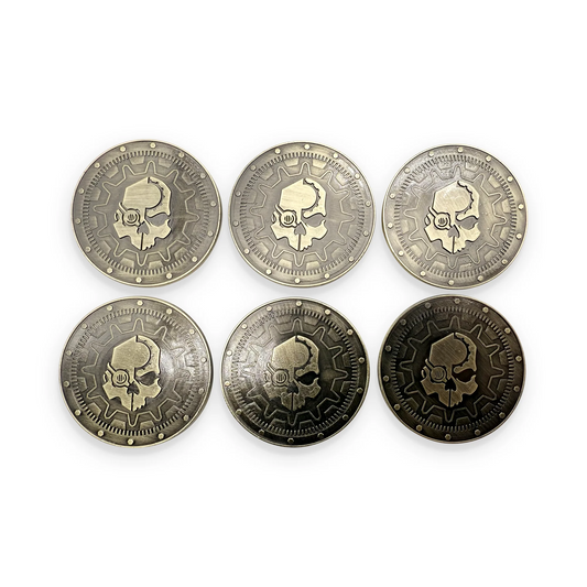 OBJECTIVE MARKERS -  MECHANICAL SKULL SET