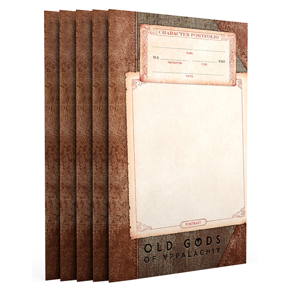 OLD GODS OF APPALACHIA CHARACTER PORTFOLIO PACK (5)