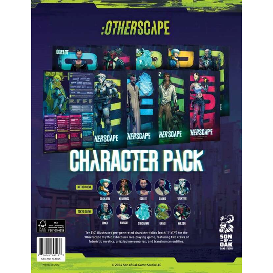 OTHERSCAPE: CHARACTER PACK