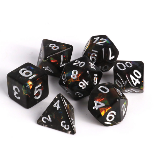 DARK PULSE 7PC POLY DICE SET