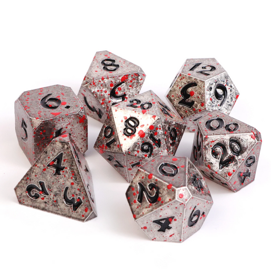 BLOODY STARRAZOR RPG DICE SET